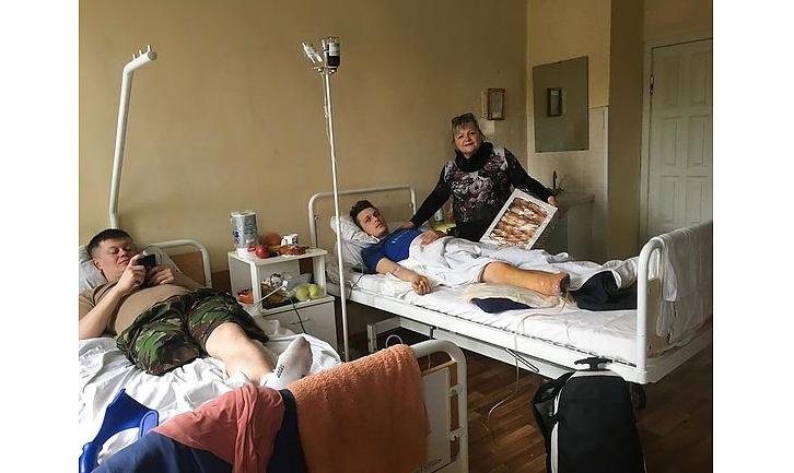 Стаття Поранені на Донбасі українські захисники потребують допомоги у госпіталі Ранкове місто. Донбас