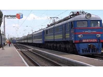 Статья В Мариуполь прибыл первый поезд из Одессы Утренний город. Донецк