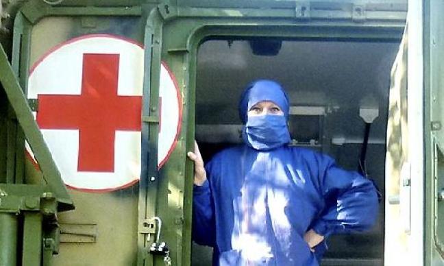 Стаття Военные медики в АТО помогли появиться на свет тройне Утренний город. Донецьк