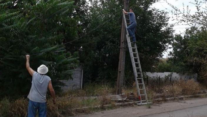 Стаття В Пески вернули электроэнергию: появились фото Ранкове місто. Донбас