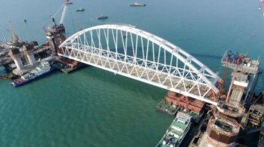 Стаття Две платформы Керченского моста провалились Ранкове місто. Донбас