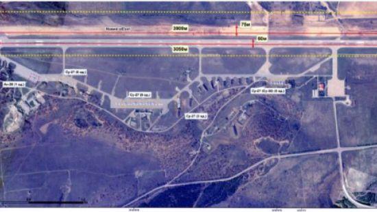Стаття В оккупированном Крыму выявлено строительство посадочной полосы на военном аэродроме Ранкове місто. Донбас