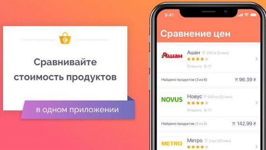 Стаття В Украине создали приложение для сравнения цен в супермаркетах Ранкове місто. Донбас