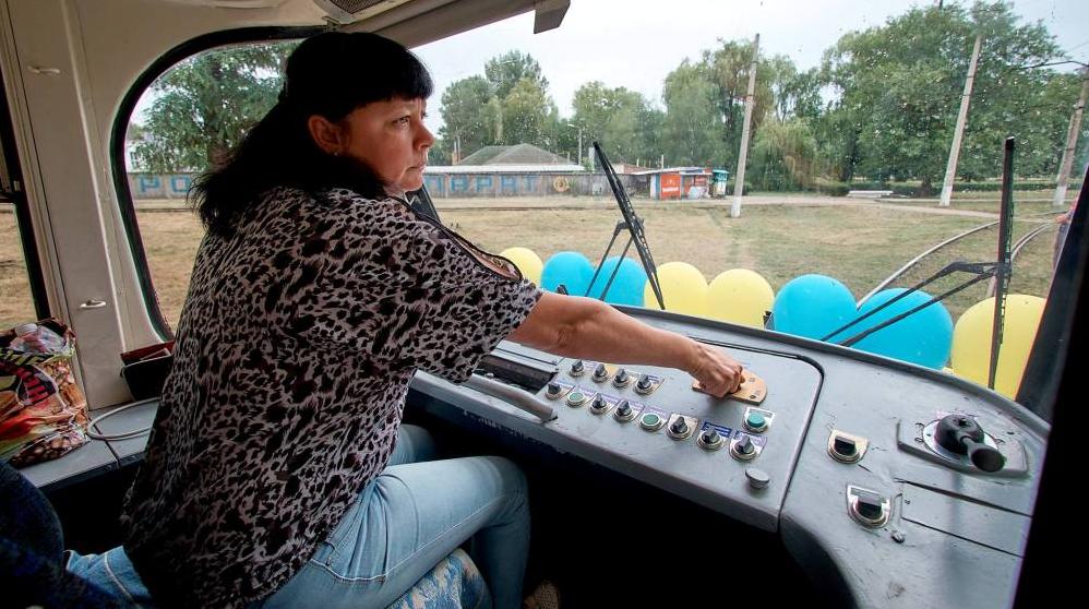 Статья Город на Донетчине получил обновленные трамваи Утренний город. Донецк