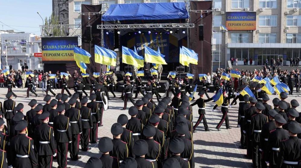 Стаття Как Донбасс отметил День защитника Украины (ФОТО) Ранкове місто. Донбас
