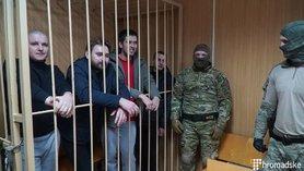 Стаття Суд в Москве продлил арест всем военнопленным морякам и сотрудникам СБУ (обновлено) Ранкове місто. Донбас