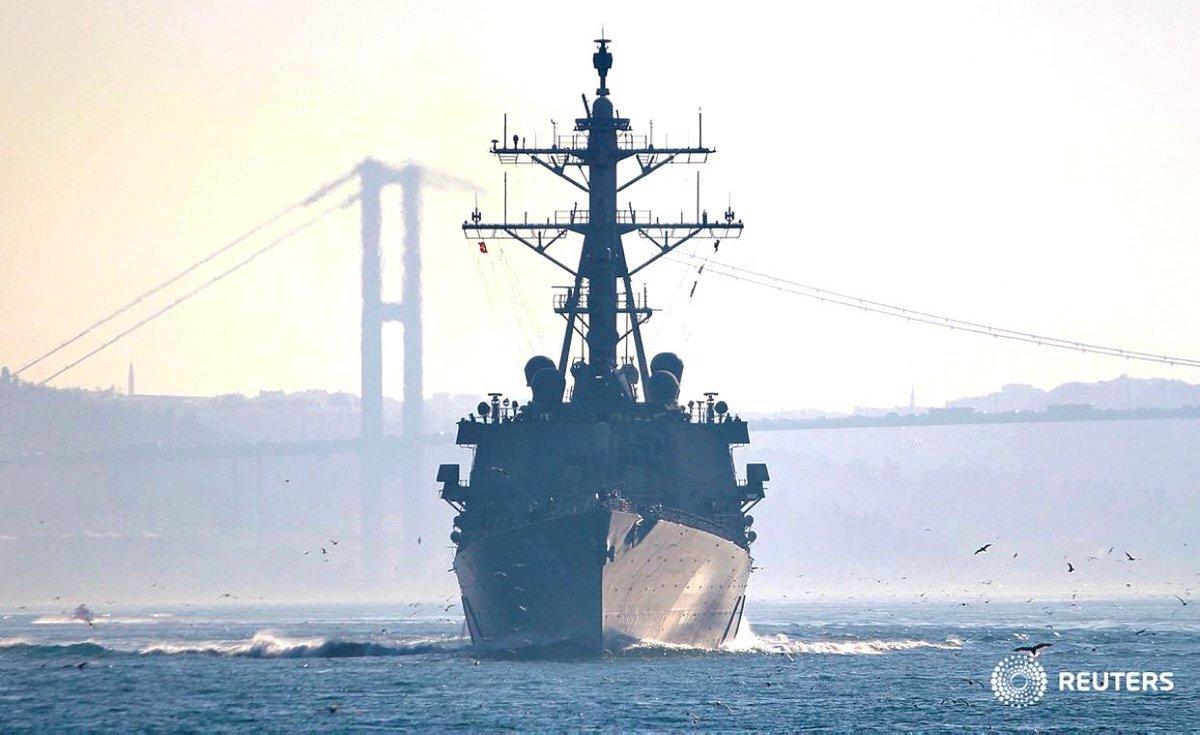 Стаття Военный корабль США зашел в Черное море для учений с участием Украины: фото Ранкове місто. Донбас