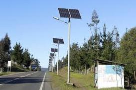 Стаття На українських дорогах починають установлювати освітлення на сонячних батареях Ранкове місто. Донбас