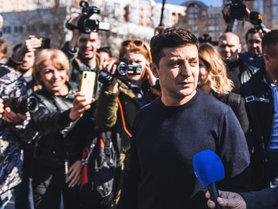 Стаття В четверг Зеленский проведет пресс-марафон, будет отвечать на вопросы целый день, - ОП Ранкове місто. Донбас