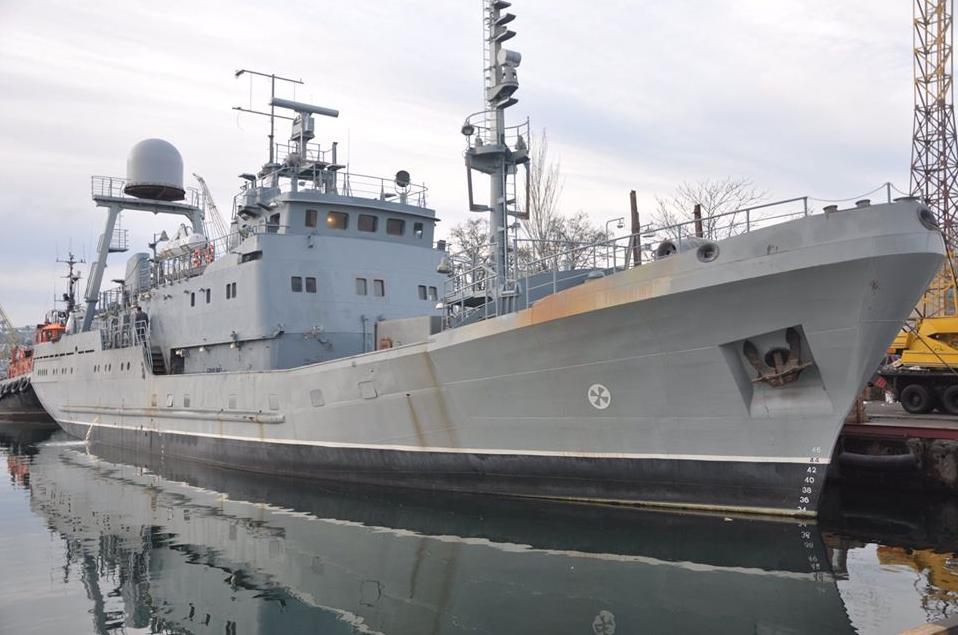 Стаття Новий український корабель-розвідник вперше вийшов у море Ранкове місто. Донбас
