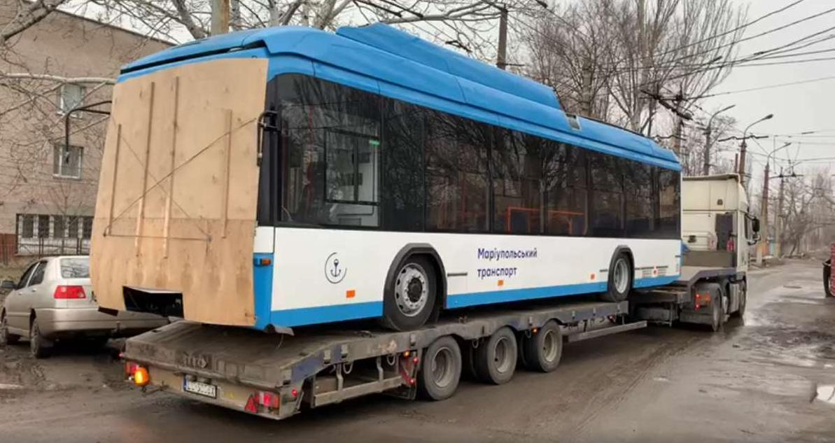 Стаття До Маріуполя приїхав перший білоруський тролейбус Ранкове місто. Донбас