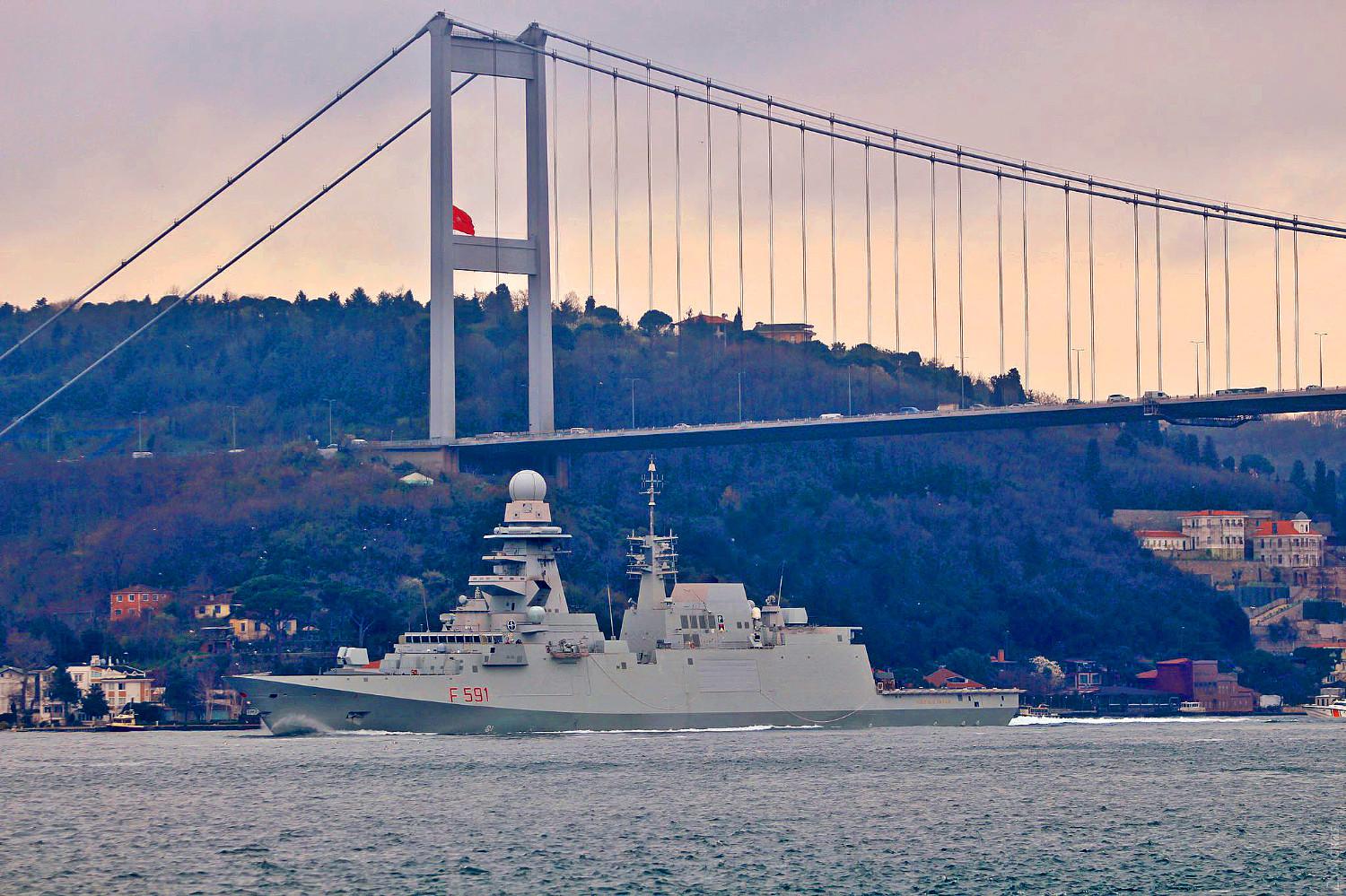 Стаття Корабли НАТО вошли в Черное море: постоянная группа SNMG2 проведет учения с партнерами Ранкове місто. Донбас
