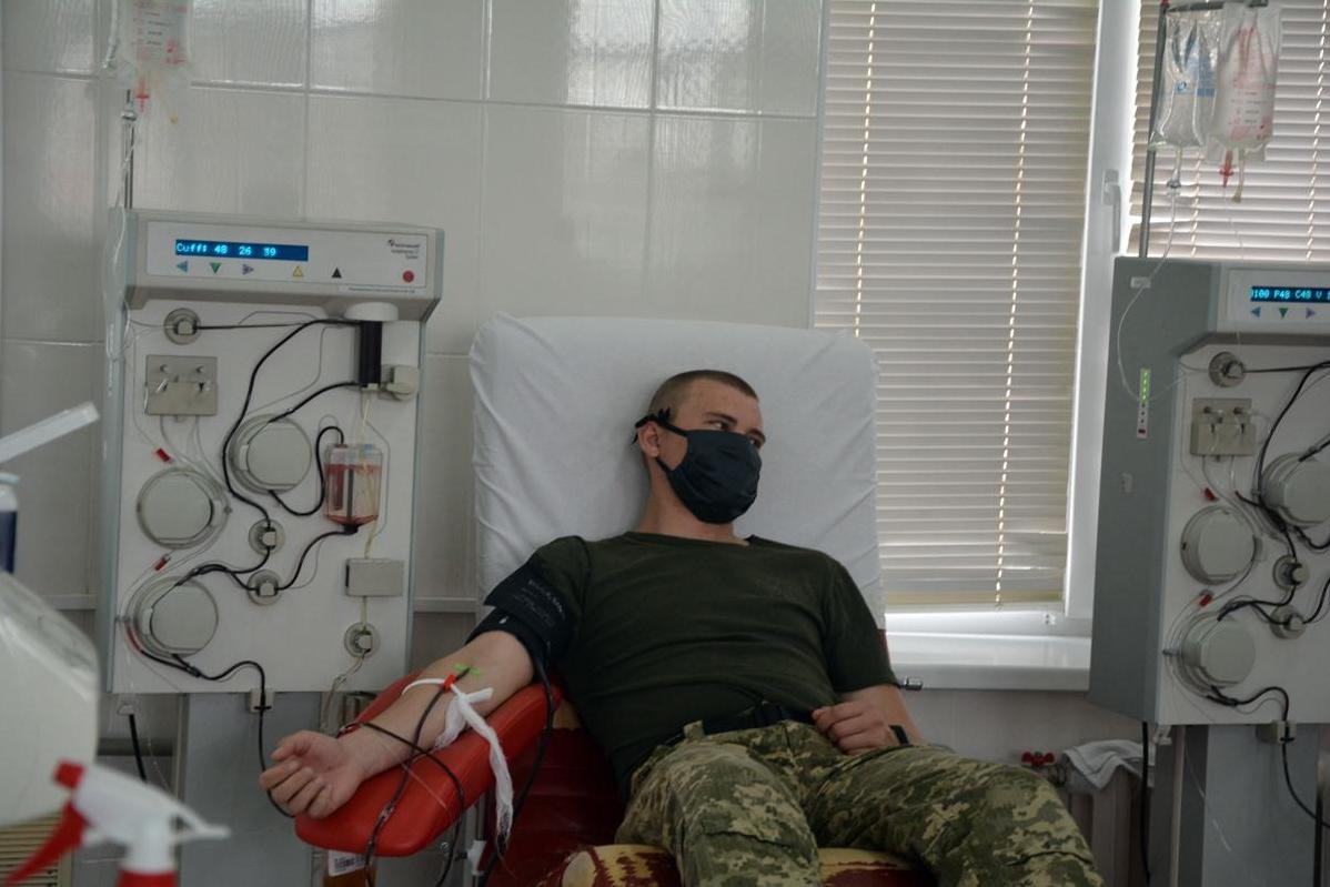 Стаття Десантники легендарної 79-ої ОДШБр здали кров для онкохворих дітей Ранкове місто. Донбас