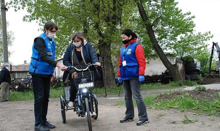 Стаття Волонтери передадуть 75 електровелосипедів у прифронтові селища Донбасу Ранкове місто. Донбас