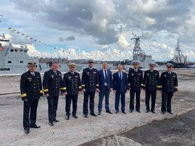 Стаття В Южном открыли новую базу Военно-морских сил Украины Ранкове місто. Донбас