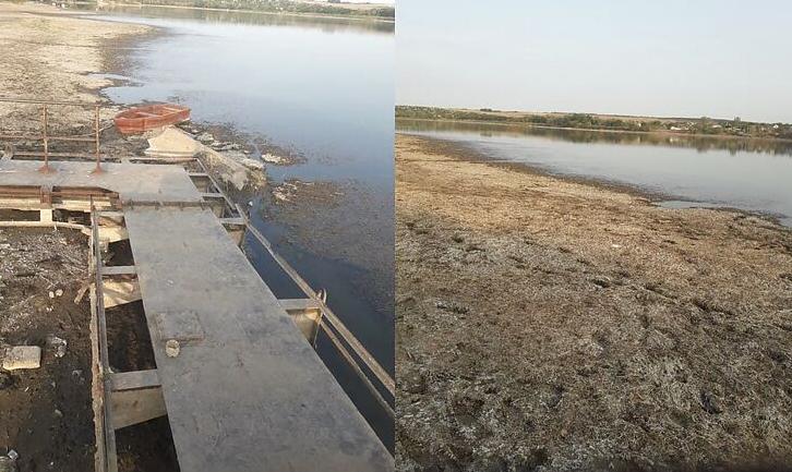Стаття «Пустеля Пасічника» — через закриття шахт бойовиками зникло найбільше водосховище Луганщини Ранкове місто. Донбас