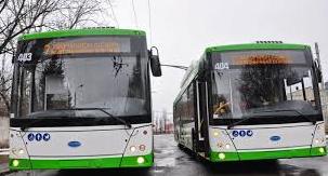 Стаття В Славянске начали курсировать новые троллейбусы, ездят в микрорайоны Химик и Лесной: фото Ранкове місто. Донбас