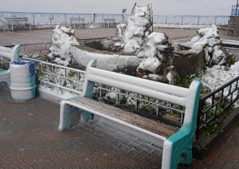 Стаття В горах Крыма выпал первый снег — фото, видео Ранкове місто. Донбас