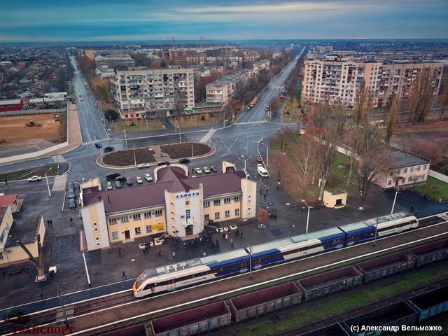 Стаття Поезд «Одесса - Измаил» переводится в статус регионального Ранкове місто. Донбас