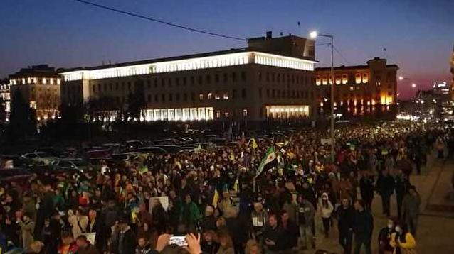 Стаття Митинг в Софии опроверг фейк Кремля, что «болгары не поддерживают Украину» Ранкове місто. Донбас