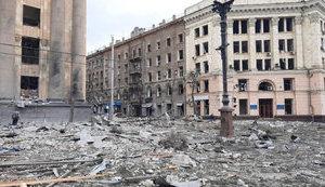 Стаття Здание Харьковского университета Каразина полностью разрушено, вуз переместят в безопасное место Ранкове місто. Донбас
