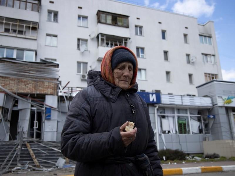 Стаття Рідні, знайдіться! Бабуся Марія з Бучі жива, але не може повідомити про це, фото Ранкове місто. Донбас