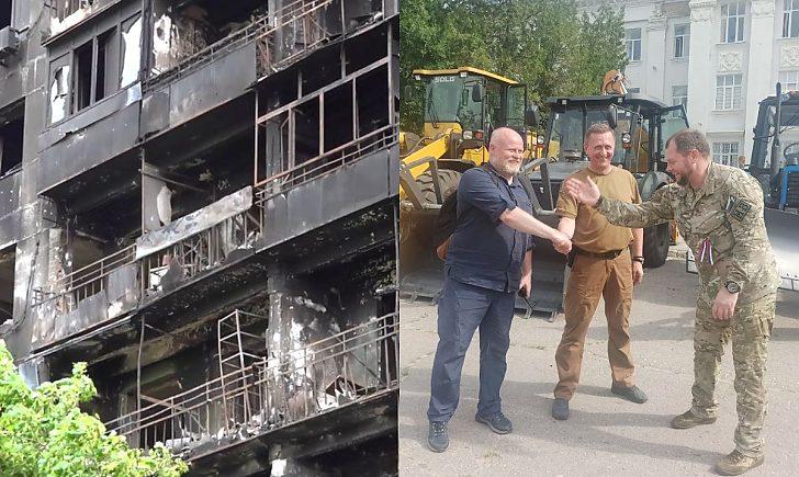 Стаття Ламати — не будувати: в Сєвєродонецьку рашисти зноситимуть будинки, провівши експертизу «на око» Ранкове місто. Донбас