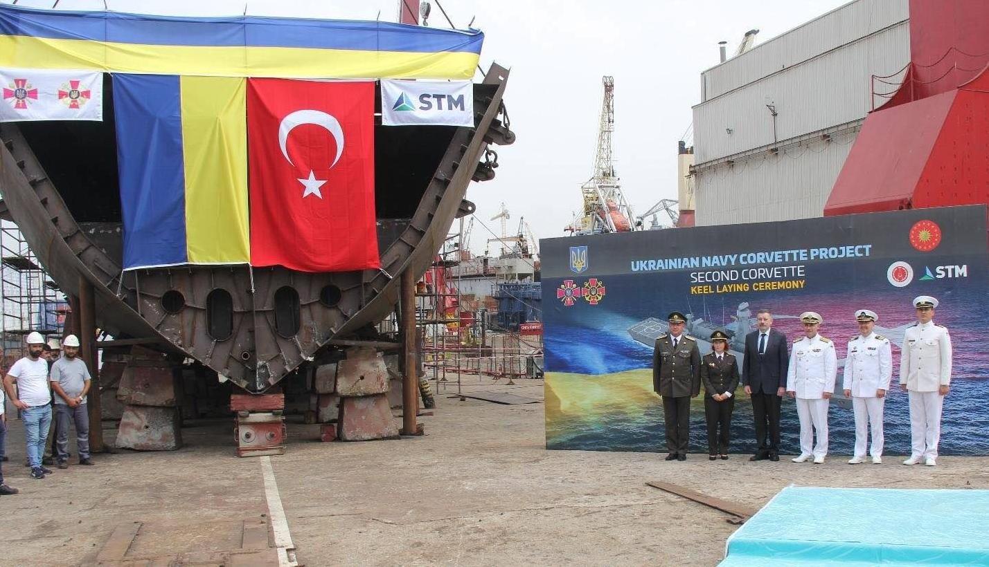 Стаття Заклали кіль: у Туреччині будують другий корвет для Чорноморського флоту України Ранкове місто. Донбас