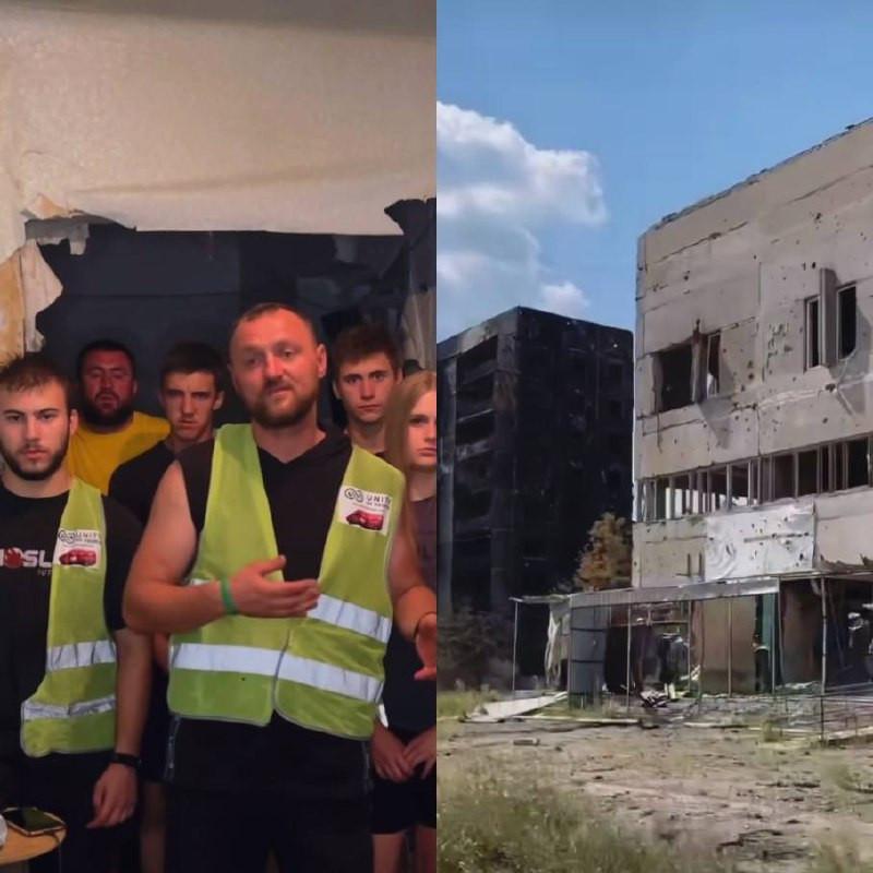 Стаття Нагадати людям, що про них не забули: команда волонтерів будує Пункт Незламності у Вугледарі Ранкове місто. Донбас