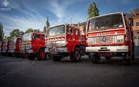 Стаття Одеса отримала шість нових пожежних машин-всюдиходів від американського благодійника (фото) Ранкове місто. Донбас
